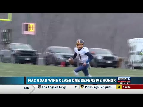 Goad Wins Class One Defensive Honor