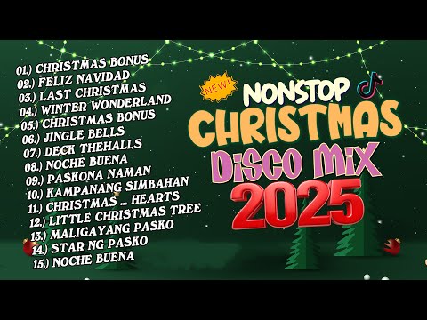 CHRISTMAS SONGS DISCO MEDLEY 2025🌞☃️🎄DISCO TRAXX STYLE REMIX 2025🎅🏼🎁MERRY CHRISTMAS 2025