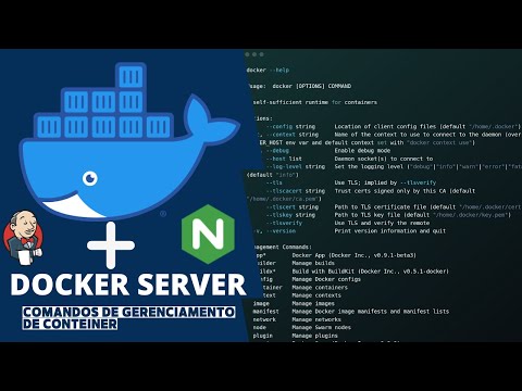 Docker Tutorial | Executando um container server + jenkins