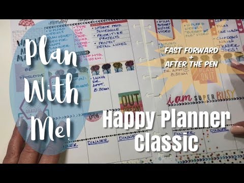 Happy Planner Plan with Me! | Fast Forward + After the Pen