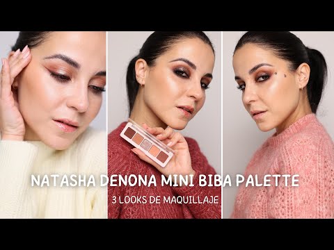 Natasha Denona Mini BIBA | 1 Paleta 3 Looks | ¿Merece la pena? No lo tengo claro.