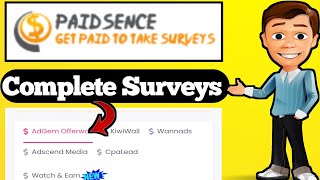 complete surveys and earn money from paidsence | paidsence.com | make money online