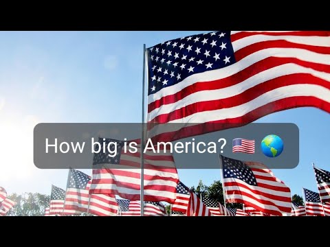 How big is America? | Wikipedia Online