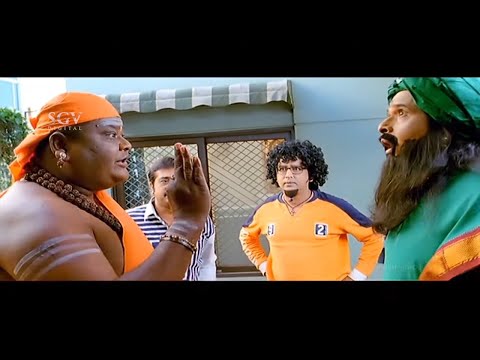 Swamiji Bullet Prakash Super Comedy Scenes - Kannada Movie Chathrigalu Saar Chathrigalu