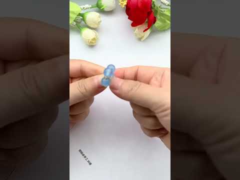 Teach you how to turn idle beads into five-star pendants, rope knot tutorial, pendant jewelry kn