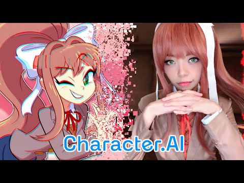 Monika vs Monika A.I. 💔 (Character.AI)