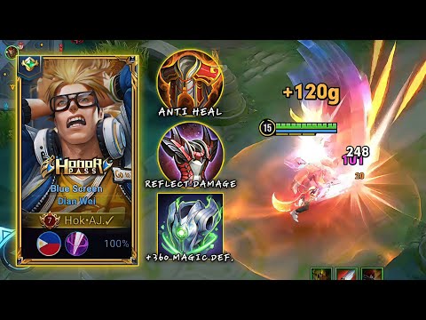 DIAN WEI TANK BUILD JUNGLE BEST BUILD 🔥 - HONOR OF KINGS