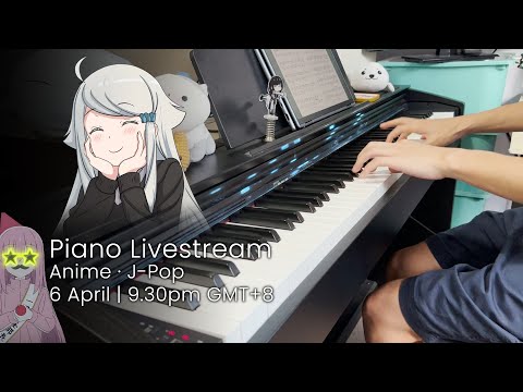 🔴🎹 Playing the piano | Birthday Stream~🍰