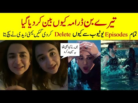 Why Tere Bin Episodes got Deleted From Youtube? Yumna Zaidi told the Fact #terebin