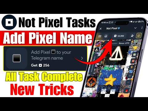 Add Pixel To Your Telegram Name | Not Pixel New Task Complete | Not Pixel Sa Earning Kaise Kare