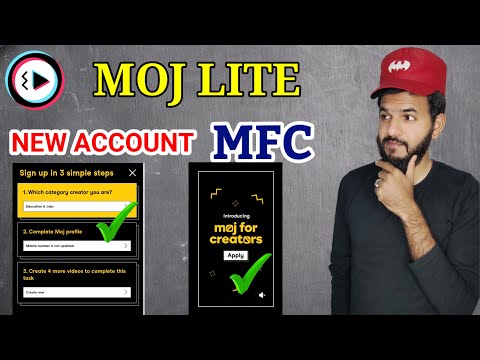 Moj lite new account mfc selection| Moj apps mfc selection in new account | Mfc selection kaise hoga