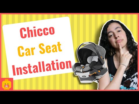 How to Install the Chicco Keyfit 30 Car Seat I Step-by-Step Guide