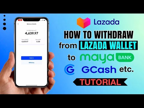 How to WITHDRAW money from LAZADA Wallet to Maya App, Gcash etc | Tutorial