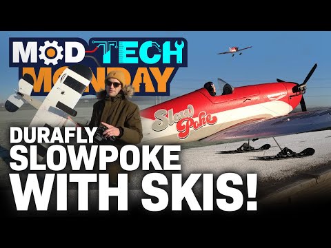 Mod Tech Monday - Durafly SlowPoke with Skis!