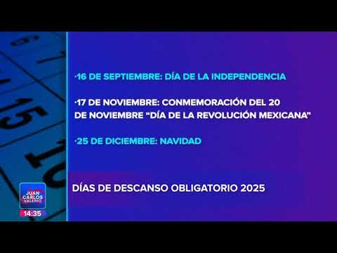 Días de Descanso || Noticias con Juan Carlos Valerio