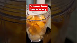 Persimmons banana Smoothie