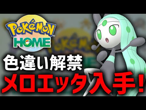 【緊急】『色違いメロエッタ』が初解禁されたので捕獲しに行く！【ポケモンSV】