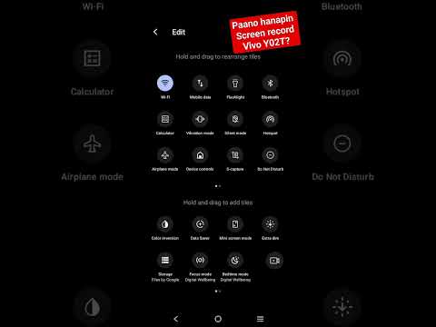 Paano makikita screen record  Vivo Y02t? #screenrecord #vivoy02t