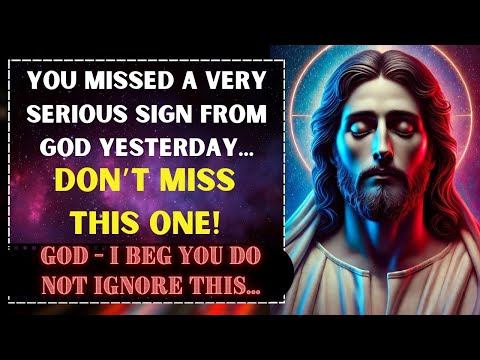 ✝️😱GOD IS SERIOUSLY BEGGING YOU NOT TO IGNORE THIS SIGN ⚠️🙏| GOD Message Today💌  | God's Message Now