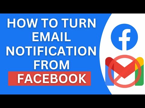 How To Turn Off Email Notifications From Facebook | Stop Facebook Notifications (2024)