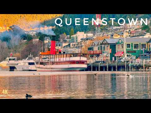 Queenstown New Zealand Relaxation Film 2024 4K | Morning Sunrise | Skyline Gondola | Relaxing Nature