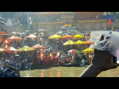 Ganga maiya aarti haridwar whatsapp status