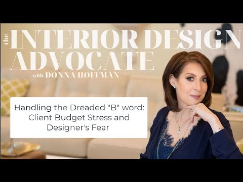 TIDA Live - Handling the Dreaded B-work: Client Budget Stress and Designer’s Fear.