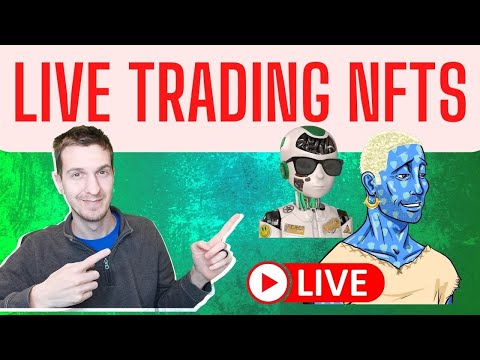 Live Trading & Reviewing Solana NFTs