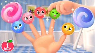 Finger Family Lollipop Chase +More Lalafun Nursery Rhymes & Kids Songs