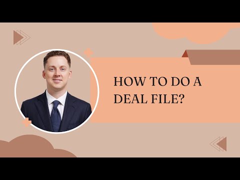 How to do a deal file ?