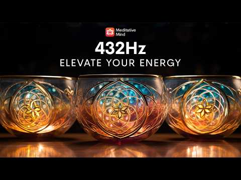 3 Hours of CRYSTAL SINGING BOWLS SOUNDBATH (432 Hertz) | Heal Your Root, Heart & Third Eye Chakras