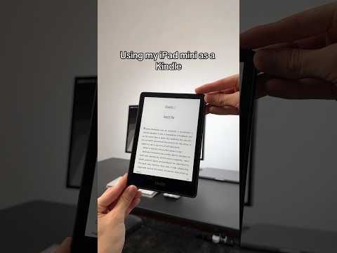 Kindle or iPad Mini?#productivity #ipadmini #kindle