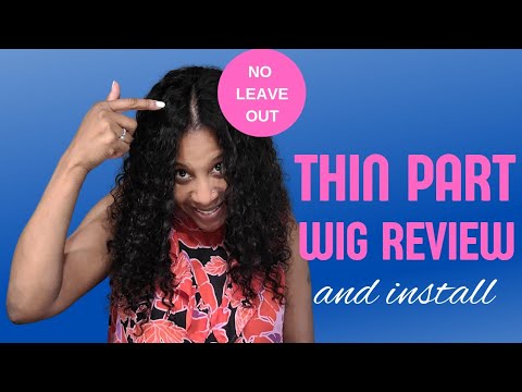 Thin Part Wig Review | Thin Part Wig No Leave Out Install | Innovative Weaves KYM Thin Part Wig