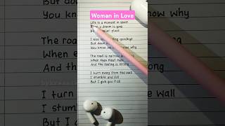 Boost Your English Skills! | Learn with "Woman in Love" by Dana Winner #shorts