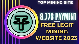 Payment received from free mining site.8.77$ live payment proof.Legit mining website 2023.