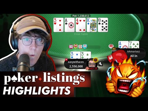 EasyWithAces' glorious return to Online Poker Highlights!