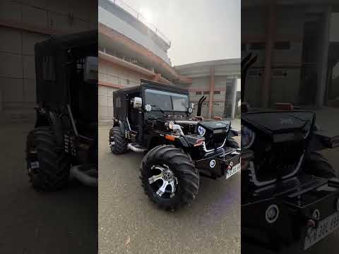 New modified jeep2023 #jeeplife #landijeep #sidhumoosewala #trending