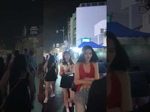 Bangkok Street Night Scenes | Bangkok Nightlife #thailandnightlife #bangkoknightlife