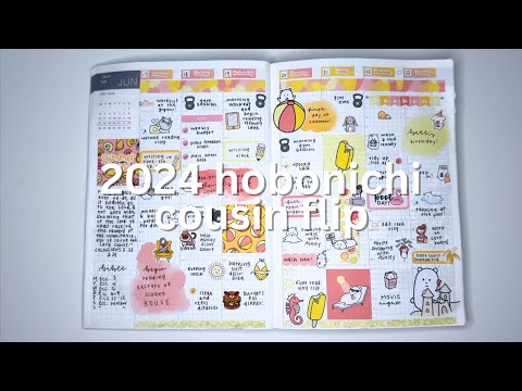 2024 Hobonichi Cousin Flip Through