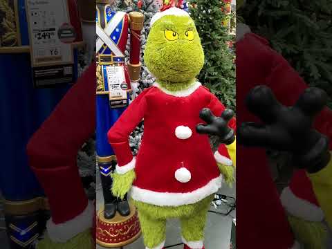 Home Depot Animatronic Grinch #christmas  #shorts