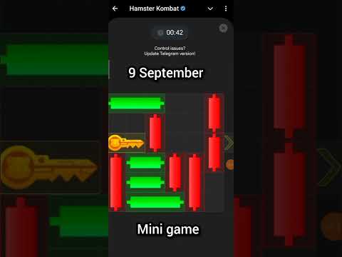 9 September  hamster kombat mini game puzzle || puzzle Hamster || today puzzle hamster