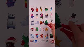 Build Numberblock Advent Calendar! 🎄 Cartoon Maths fun for Kids | Learn to Count #shorts