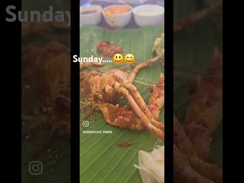 #sundayfunday #keralafood #fishfry #crab