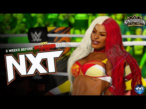 WWE 2k24 TUESDAY NIGHT NXT; 3 WEEKS BEFORE NXT BATTLEGROUND (2/2)