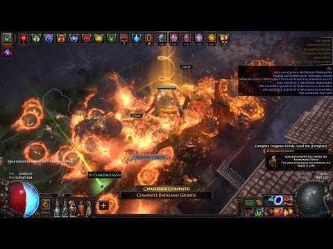 【PoE 3.17】Complete Endgame Grinds