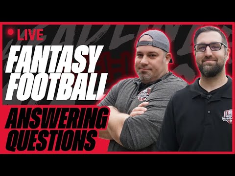 LAST MINUTE ADVICE for Week 11 Fantasy Football 2024 - LIVE Q&A with Jake and Kyle 🏈🔥