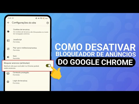 COMO DESATIVAR O BLOQUEADOR DE ANÚNCIOS NO GOOGLE CHROME