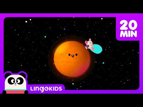 Learn the SOLAR SYSTEM 🚀🪐 Planets Song + More Lingokids Songs for kids