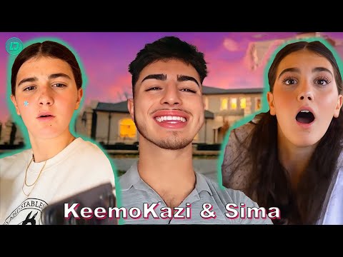 KeemoKazi and Sima TikTok Compilations 2024 | New Kareem Hesri & His Sister SIMA TikTok Videos