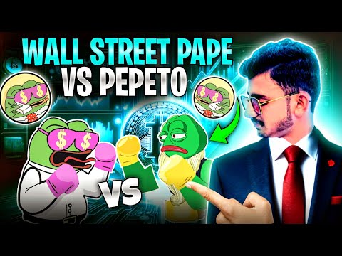 🚀🚀Frog Wars: Wall Street Pepe vs. PEPETO– What’s Driving Investor Hype?🚀🔥